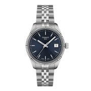 Tissot Ballade 34mm T156.210.11.041.00 - bracciale e cassa acciaio - quadrante blu con datario